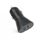 Sbs Punjač za auto 2400, 2 vhoda, 12 W, crni Sbs Punjač za auto 2400, 2 vhoda, 12 W, crni Slike
