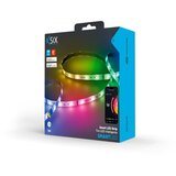 Ksix SmartLED traka 5m, mogućnost rezanja, 1800 lm, sink. glazbe, RGB+CCT | shoptok.hr