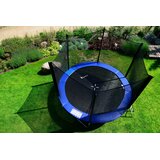 Vrtni trampolin BLUE FUN FIT 312 cm s ljestvama - plavi | shoptok.hr
