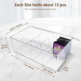 PURICON škatla za čaj s 16 predelki | Shoptok.si
