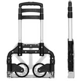  Lightweight Folding Aluminum Warehouse Transport Trolley 70kg | shoptok.hr