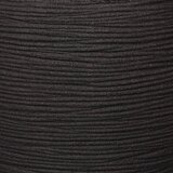 Maison Chic Cvetlični Lonec - Cvetlično korito Nature Rib 43x41 cm črn, (21789485) | Shoptok.si