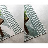 Elle Decoration Zelena/kremno bela zunanja preproga 80x150 cm Gemini – | Shoptok.si