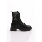 DGN K9002 Women's Lace-Up Boots Black Caviar Cijene