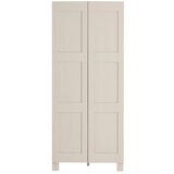 Ellos Home Sivo-bež viseći ormar od MDF-a 80x190x61 cm Ben – | shoptok.hr