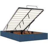  od pjene s madracem i LED-om Plava 120 x 200 cm Tkanina | shoptok.hr