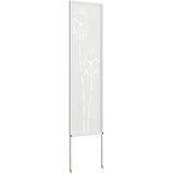  Privatnost u vrtu Bijelo 32 x 140 cm Hladno valjana čelična | Eponuda.com