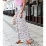 UR/CEO Multicolor floral pleated women's pants Saida | shoptok.hr