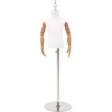  Podesivi Maneken 120-157 cm s Postoljem Uniseks PP Bijela Cijene