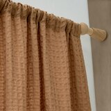 Pineapple Elephant Smeđa prozirna zavjesa 140x183 cm Muscat Waffle – | shoptok.hr