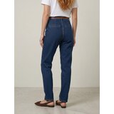Sinsay Chino traperice kroja mom fit s remenom i udjelom viskoze | shoptok.hr