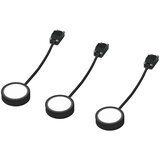 Ledvance Set LED svjetiljki za kuhinjske elemente Spot Puck (Topla bijela, Crna) u