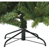 vidaXL Umjetno božićno drvce s nogom with LEDs s stalakom 240cm PVC | shoptok.hr
