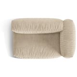 Micadoni Bež in kremno bel modul za sedežno garnituro iz tkanine bouclé (desni kot) Martina – Home | Shoptok.si