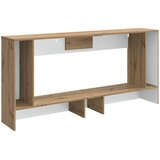  Konzolna stolica Prugasti Zanatski Hrast 155 x 29 x 74 cm | shoptok.hr