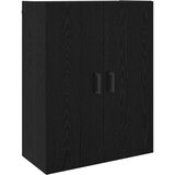  Highboard Zidne Crni hrast 69,5 x 34 x 180 cm Konstruirano drvo | shoptok.hr