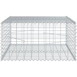  Gabionska košara s poklopcem 100x100x50 cm pocinčano željezo | shoptok.hr