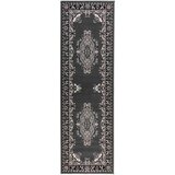  Trkački tepih FLORNES Tkani Sivi uzorak 80 x 200 cm PP 7 mm - Sivi uzorak 80 x 200 cm | shoptok.hr