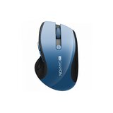 Canyon MW-01 2.4GHz wireless mouse with 6 buttons, optical tracking - blue LED, DPI 1000/1200/1600, Blue Gray pearl glossy, 113x71x39.5mm, 0.07kg | Eponuda.com