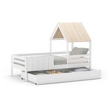 Marckeric Bijela dječja ladica za ispod kreveta 90x190 cm Valka – | shoptok.hr