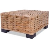 Furnova Klubska mizica naravni ratan 45x45x30 cm, (21913254) | Shoptok.si