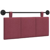  Držeće uzglavlje Zidne Vinova crvena 110 x 55 x 5 cm tkanina - boja crnog vina 100 cm bez LED | shoptok.hr