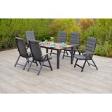Gardenson VRTNA GARNITURA ASTROS aluminij barve grafita, naravne barve Cene