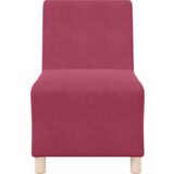 SOFA Stolice 3 pcs boja crnog vina 55 x 74 x 82 cm Baršun | shoptok.hr