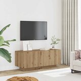 TV ormarić boja artisian hrast 100x35x40 cm konstruirano drvo | shoptok.hr