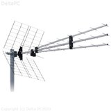 Antena Triplex Loga 43 elemenata aluminij duzina 1190mm | Eponuda.ba