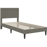  Krevetna konstrukcija Svjetlosiva 100 x 200 cm Kordura tekstil | shoptok.hr