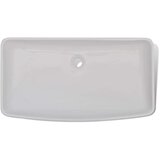  Pravokotni umivalnik bele barve dimenzije 71 x 39 cm, (21409293) | Shoptok.si