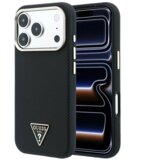 SAS CG MOBILE Maska Guess Kevlar Triangle Logo MagSafe za iPhone 17 Pro / 18 Pro crna | Eponuda.com