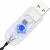  Umjetno božićno drvce s 150 LED svjetlima Zelena 185 cm PVC | shoptok.hr