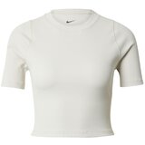 Nike W NK INF DF SS TOP RIB, ženska majica za fitnes, bela FN7467 | ePonuda.com