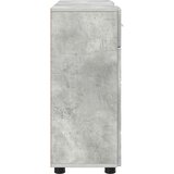  Drveni ormar s ladicama Betonski sivi 88,5 x 30,5 x 73 cm | shoptok.hr