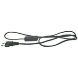 Emos priključna vrvica pvc 2×0,75MM s stikalom črna 2M | Shoptok.si