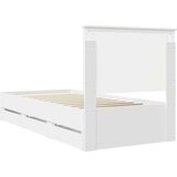  Konstrukcija postelje Bela 90 x 200 cm Inženirsko leseno, (5000121470) | Shoptok.si