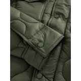 Ombre Men's quilted jacket in shirt cut - olive | shoptok.hr