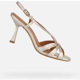 Geox Silver Women's Heeled Shoes Eraklia R 80 - Ladies Cene
