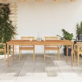 vidaXL Batavia miza 200x100x75 cm trdna tikovina Cene