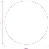  Presvlaka za jastuk 6 kom. HEERLEN Tamnosiva Promjer 40 cm - Tamnosiva Promjer 40 cm 6 | shoptok.hr