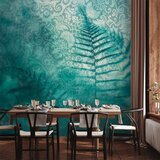  Foto tapeta - In a forest retreat - abstract composition with ferns and patterns 500x350 | shoptok.hr