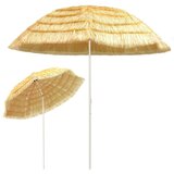  Suncobran za plažu u havajskom stilu 300 cm prirodni | Eponuda.ba