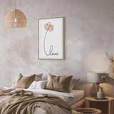  Slika - Connected in the Clouds (1 Part) Vertical 80x120 U prirodnom drvenom okviru | shoptok.hr
