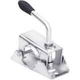vidaXL Objemka za podporno kolo 13,5x6,5x14 cm pocinkano jeklo | Shoptok.si