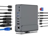 Gembird A-CF-COMBO15-01 USB Type-C 15-u-1 Multi-port adapter USB Hub HDMI DP LAN 3.5mm | Eponuda.com