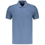 Boss MUŠKA POLO MAJICA S KRATKIM RUKAVIMA, PLAVA | shoptok.hr