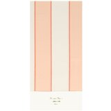 Meri Meri Namizni prt 137x259 cm Peach Stripe – | Shoptok.si