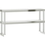  Kuhinjski radni stol s policom 110x30x150 cm nehrđajući čelik | shoptok.hr